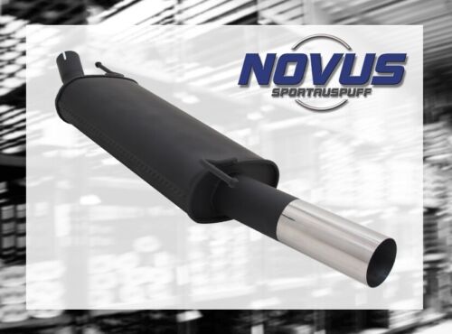 Novus Marmitta Sportiva Race Sound Gruppo N | Terminale 76 Mm, Omologata CE Per Auto | Facile Montaggio - 4