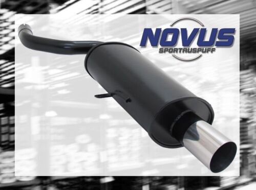 Novus Scarico Sportivo Gruppo N Per Renault Twingo 1.2 – 2 Terminali Da 76 Mm, Omologato CE