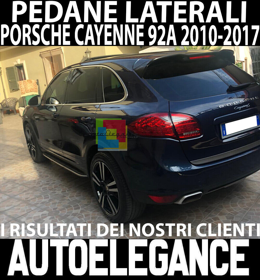 Pedane laterali Fullmond (2 pz, alluminio) 🚀 per Porsche Cayenne 2003–2010 – rendi unica la tua auto