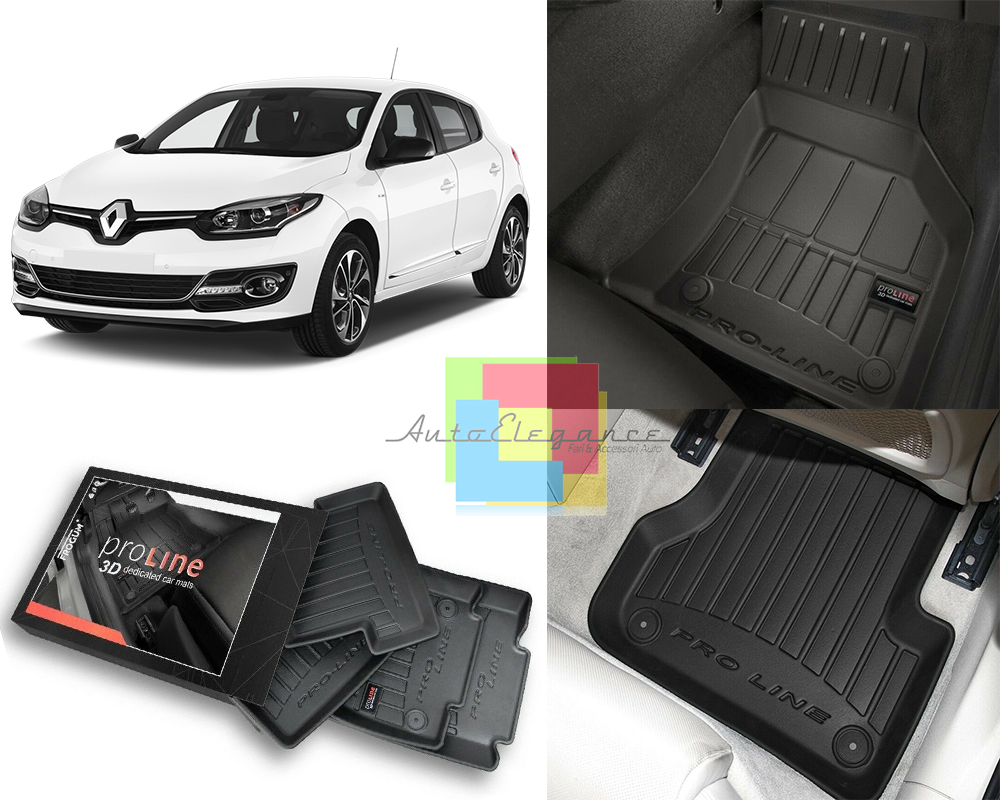 Coppia Spazzole Tergicristallo In Gomma Compatibile Con Renault Megane III Sportour 06-2009 In Poi