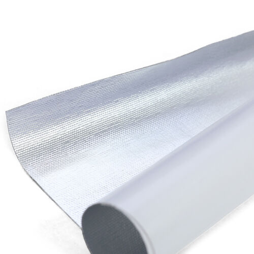 Tappetino termoprotettivo di scarico alluminio ceramica autoadesivo 1,5mm 50cmx5