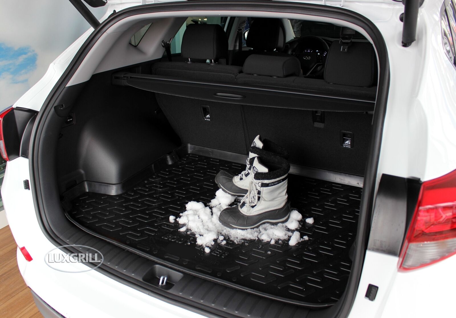 Tappetini Auto In Velluto Su Misura Per Tucson 2021, Set 4 Pezzi, Antiscivolo, Spessore 3-5 Mm, J&J AUTOMOTIVE - 3