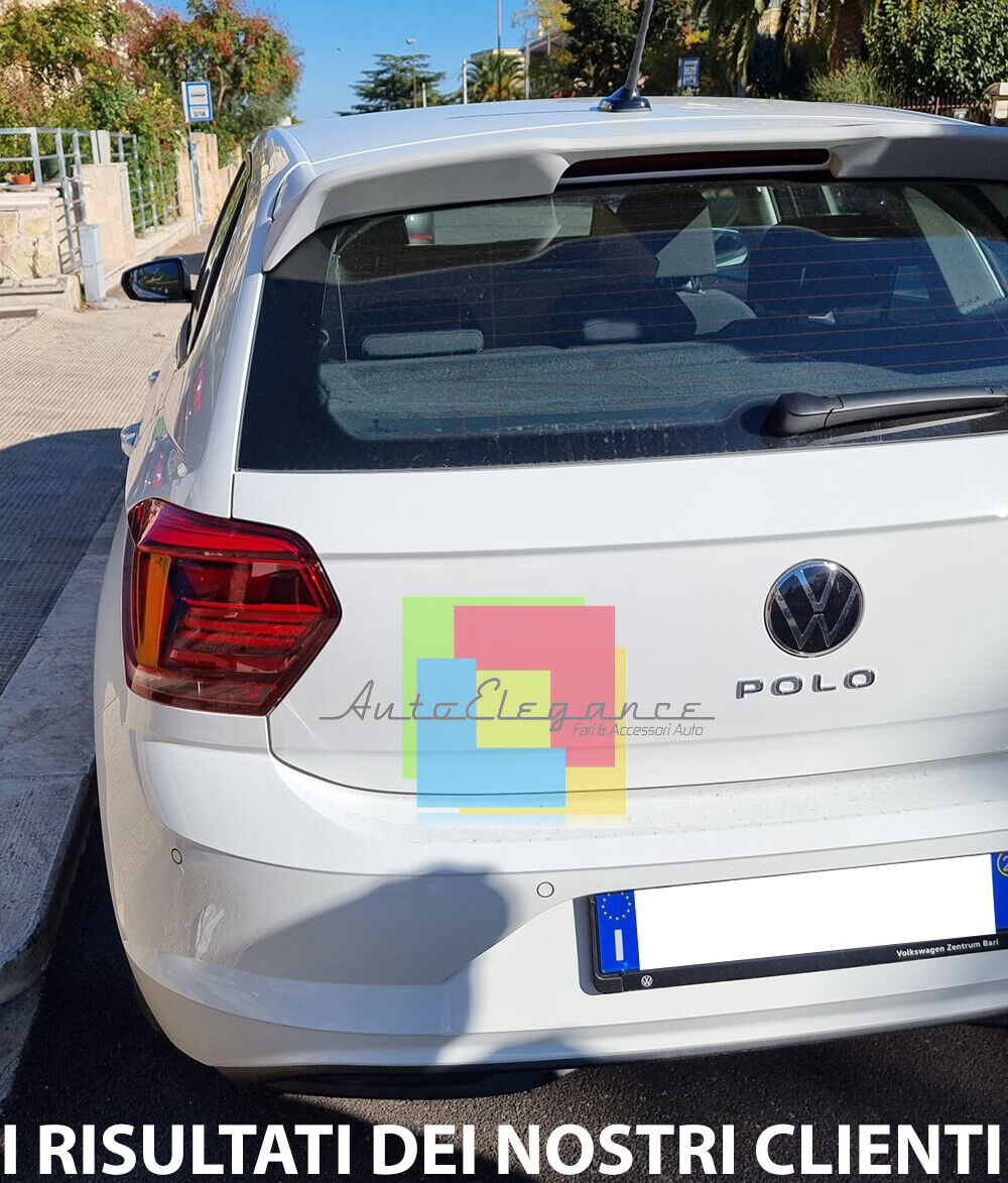 SPOILER LED Posteriore Auto Universale, CARBON | Striscia LED 120Cm Alettone Adesivo Tetto Cofano I64824