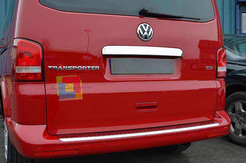 Protezione paraurti posteriore con bordo (plastica ABS) per Volkswagen T5 Transporter 2003-2010 acquistare al miglior ❗prezzo – nel negozio online di tuning
