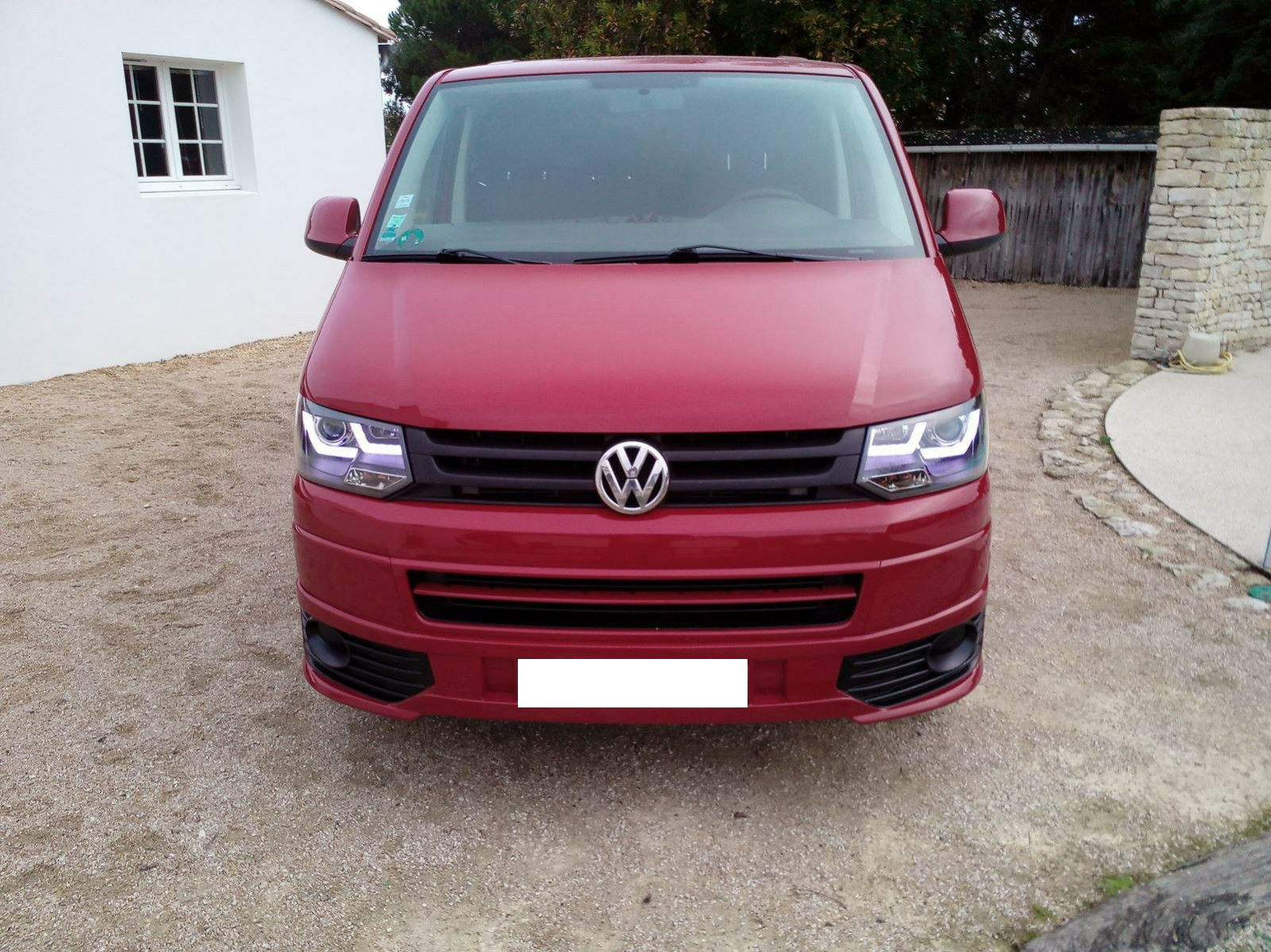 Fendinebbia Paraurti Anteriore Fendinebbia Copertura Griglia Per Transporter T5 T5.1 Sportline 2010-2015