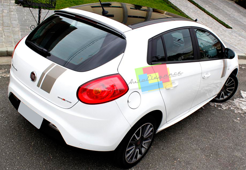 Spoiler Posteriore Per FIAT BRAVO II 2008-2012 - Alettone Tetto In Materiale Leggero E Resistente - Foto 7