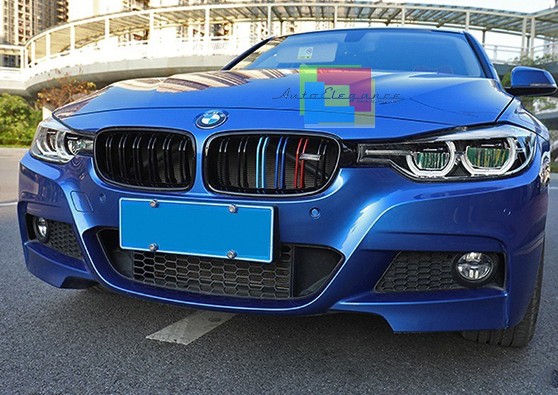 Adesivo Reni Per BMW Serie 3 F30/F35 2013-2019 - Bandiera Tedesca, Griglia Anteriore - Foto 2