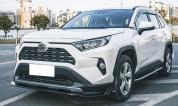 TOYOTA RAV4 RAV-4 V 2018+ SPLITTER DE PARE-CHOCS AVANT NOIR BRILLANT