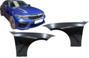 Parafango anteriore per BMW serie 3 G20 berlina G21 Touring 2018 + look M8-mostr