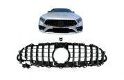 Griglia radiatore per Mercedes Classe CLS C257 18+ Panamericana GTR look nero-mo