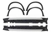 Passaruota parafango flares minigonne laterali per BMW X5 E70 07-13 M look-mostr
