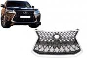 Griglia frontale per XUS LX570 J200 2017+ TRD look telaio in alluminio interni g