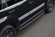 pedane nere in alluminio  Per Fiat 500x (2014