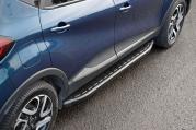 Alluminio Nero Piastre Pedane Battitacco Per Renault captur (2013