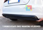 Unten Stoßstange Hinten für Audi A3 8V Sportback 2012-2015 Diffusor Sline