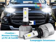 Ampoules Route Croisement H4 LED Ford Ecosport Instantané 6000K Cree