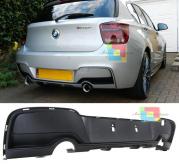 Diffusor Hinten BMW Serie 1 F20 F21 Look M Performance ABS Für Stoßstange M