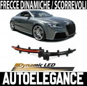 AUDI TT 8J 2006-2014 FRECCE SPECCHI NERA FUME  A LED DINAMICA