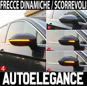 VW PASSAT B8 2014-2019 FRECCE SPECCHI NERA FUME  A LED DINAMICA