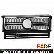 griglia radiatore lucida nera griglia per mercedes w463 g500 g320 g300 g350 anno