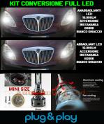 Lancia Musa Jusqu'À 2007 Set LED Ampoules Feux + Croisement 16.000LUMEN