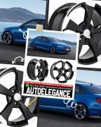 CERCHI CERCHIO IN LEGA 17"Adatto per AUDI CHRYSLER LEXUS ROVER SEAT SKODA SUBARU TOYOTA VW