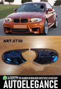BMW SERIE 3 E92 E92 06-10 SPECCHI SOSTITUTIVI CALOTTE SPECCHIETTI NERI LOOK M3