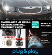 Leuchten Abblendlicht LED Chrysler Crossfire 6000K 12.000LUMEN Cambus