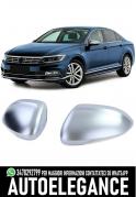 Calotte specchio argento opaco adatto  per   VW Passat Limo Variant B8
