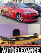 SPLITTER SOTTO PARAURTI ADATTO PER OPEL ASTRA J 2012-2020 HB SEDAN GREZZO