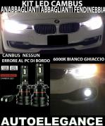 BMW Serie 3 F30 F31 Croisement Route Feu de Brouillard LED 16.000LM - At