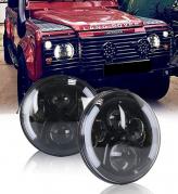 Land Rover Defender 90/110 Scheinwerfer Vorne LED Tagfahrlicht Weiß 6000K