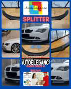 SPLITTER ADATTO PER BMW SERIE 6 E63 E64 2003-2007  STANDARD LOOK GREZZO