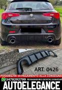 DIFFUSEUR ADAPTÉ À ALFA ROMEO GIULIETTA 1+1 LOOK MAT DESIGN SPORTIF