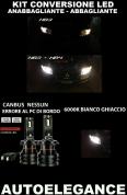 Mitsubishi Lancer Evo VIII Croisement Route LED 16.000LM - Ampoule - At