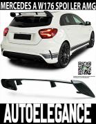 Spoiler Sul Heckscheibe Hinten Mercedes W176 2012 + Look A45 AMG Schwarz