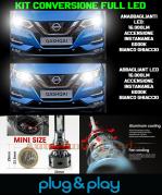 Ampoules Croisement + Route LED 16.000LM Nissan Qashqai J11 Restyling