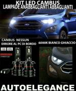 Ford Ecosport MK2 Ampoules Croisement Route LED 16.000LM - Ampoule - At