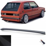 Spoiler Techo Trasero Negro Mate Adecuado para VW Golf 1 74-85 Incluso Gti Nuevo