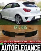 SPOILER TETTO ADATTO PER SEAT IBIZA 6J 3 PORTE LOOK CUPRA DESIGN NERO LUCIDO
