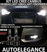 Audi A1 8X 2010-2014 Croisement Route Feu de Brouillard LED 16.000LM - At