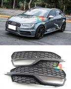 GRIGLIE FENDINEBBIA PER AUDI A3 8V 2012-2016 RS3 S3  ADATTO A PARAURTI SLINE S3
