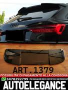 SPOILER TETTO ADATTO PER AUDI A6 C8 AVANT 2018+ LOOK RS6 NERO LUCIDO