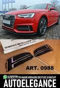 GRIGLIE FENDINEBBIA PER AUDI A4 B9 2015-2019 PER PARAURTI SLINE S4 LOOK SPORT