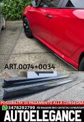 MINIGONNE LATERALI + SOTTO MINIGONNE ADATTE PER ALFA ROMEO GIULIETTA ABS