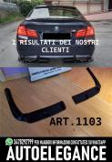FLAP DIFFUSORE ADATTO PER BMW SERIE 5 F10 F11 LOOK M5 VORSTAINER NERO LUCIDO