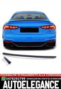 Labbro spoiler posteriore sportivo con ABE adatto per Audi A5 Sportback S5 RS5 F