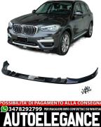 SPLITTER ANTERIORE ADATTO PER BMW X3 G01 2017-2021 LOOK NERO LUCIDO