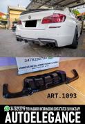 DIFFUSEUR F10 F11 MSPORT LOOK M5 HAUTE PERFORMANCE NOIR BRILLANT 1093