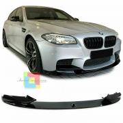 Unten Stoßstange Vorne BMW Serie 5 F10 F11 2010 + IN ABS Schwarz Glänzend M